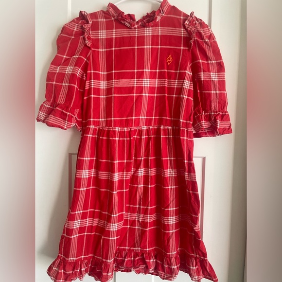 The animals observatory red logo tortoise dress - Picture 4 of 4